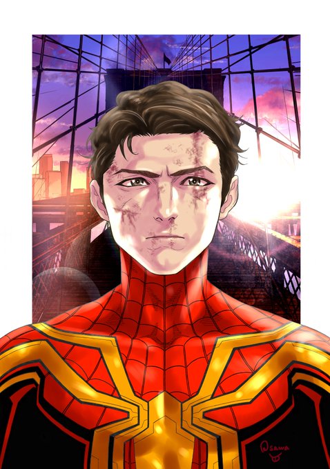 「brown hair superhero」 illustration images(Latest)