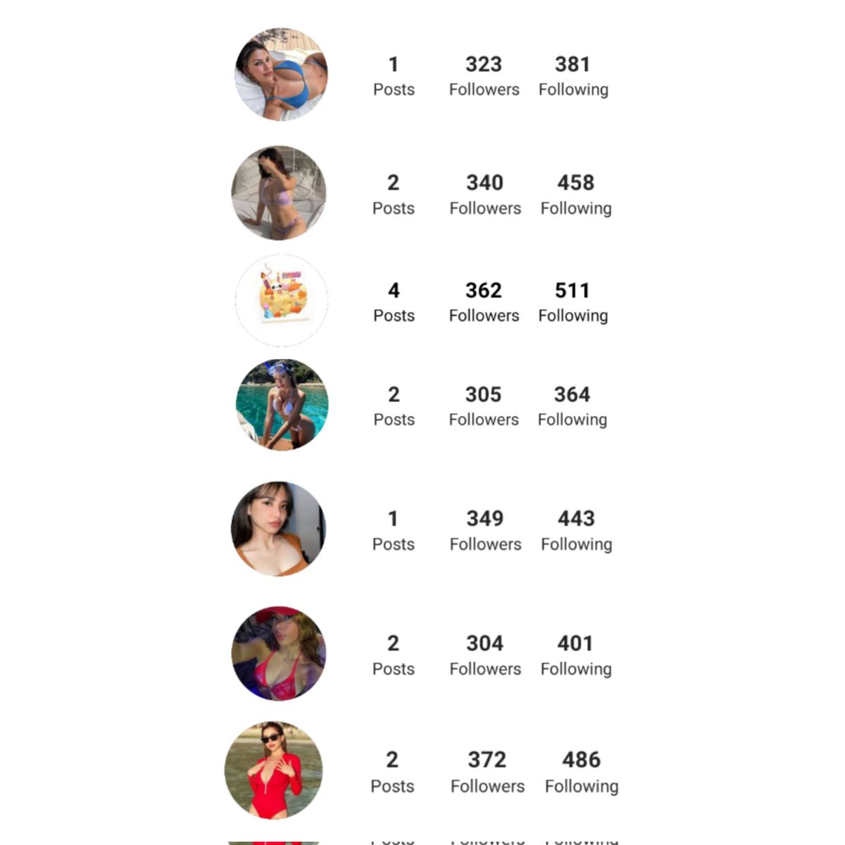 fs (7) 300ffs instagram account ☆

–pure gained 
–since may, june, july
–random mail made
–good for personal use