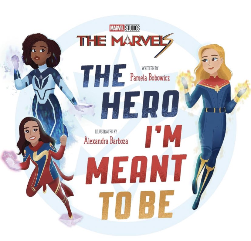 Captain Marvel News (@captmarvelnews) on Twitter photo The Marvels: The Hero I'm Meant to Be
By <a href="/pamelabobowicz/">Pamela Bobowicz</a>
Three of the Marvel Cinematic Universe's most powerful, most inspiring heroes come together in a beautiful, exciting picture book that explores what it means to be a hero.
The three of them power the new film The Marvels The Marvels: The Hero I'm Meant to Be
By <a href="/pamelabobowicz/">Pamela Bobowicz</a>
Three of the Marvel Cinematic Universe's most powerful, most inspiring heroes come together in a beautiful, exciting picture book that explores what it means to be a hero.
The three of them power the new film The Marvels