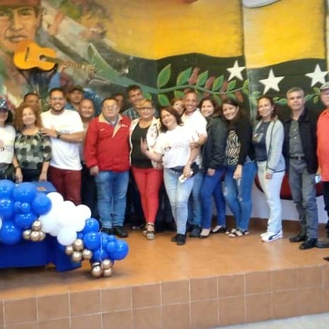 Juramentación de la estructura del movimiento de maestros y maestras urdenatista Luis Beltrán Prieto Figueroa capitulo TÁCHIRA