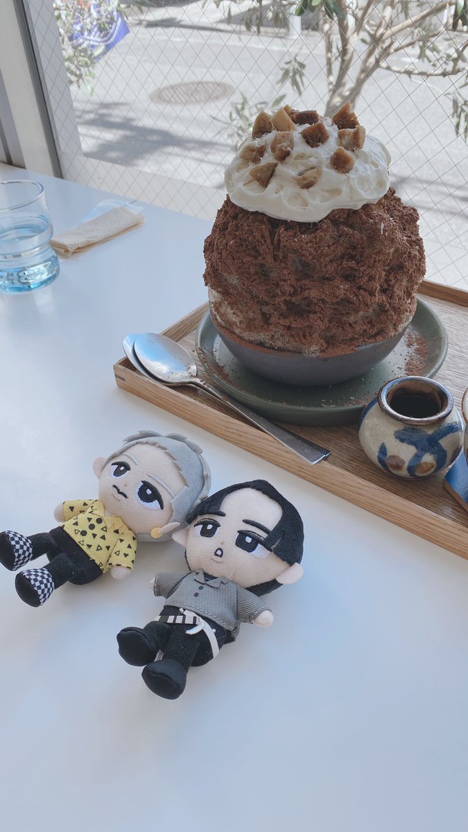 _________sn184's tweet photo. ニキめめ 🫖𓂃𓇢 

はなちゃんとカフェへ＾＾かき氷も
食べれてすのチルちゃん大集合 ☺︎︎︎︎
いつもありがとう〜〜🙏🏻´- https://t.co/4e6lUIDNcb