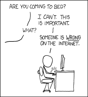 Ibland behöver jag hindra mig själv för att inte hamna i denna klassiska #xkcd situation. xkcd.com/386/