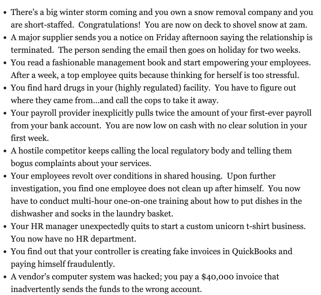 BrentBeshore's tweet image. Buying and operating SMBs can be extremely rewarding.

Also, it&apos;s wild what can and will happen when messy leaders work with messy employees and vendors to serve messy customers.

It&apos;s always a mess.

Grateful for @chenholdco sharing some anecdotes. I have hundreds to add.