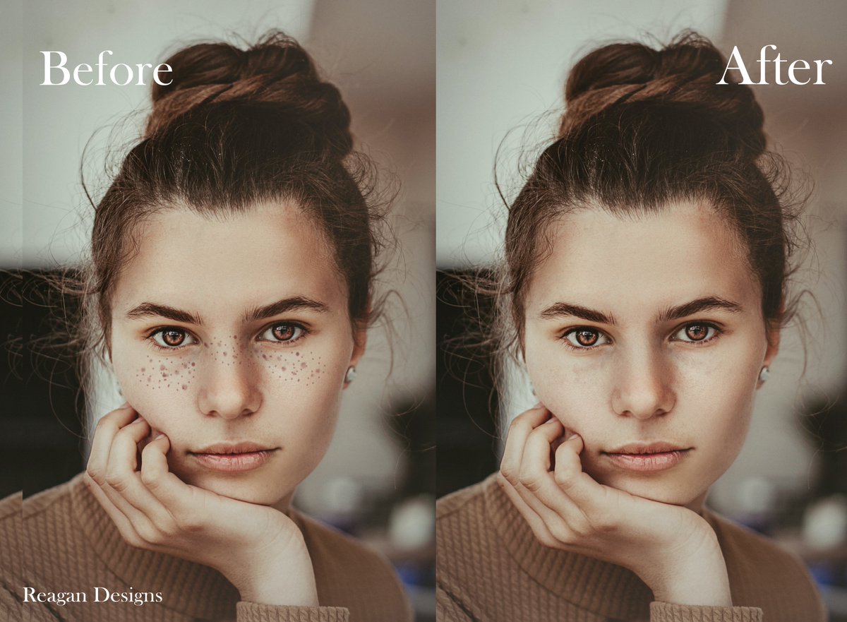 ReaganMusobe's tweet image. #photoshop blemish remaval