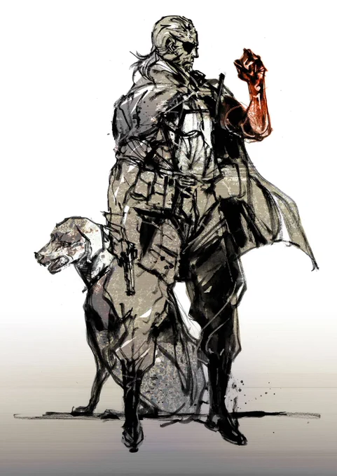 Concept art | Metal Gear Solid  The Phantom  Yoji Shinkawa 