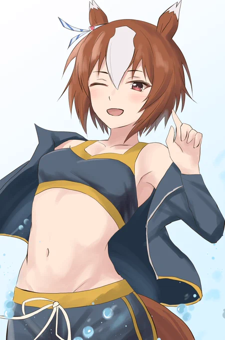スポーティ夏衣装ヤエノ #ウマ娘