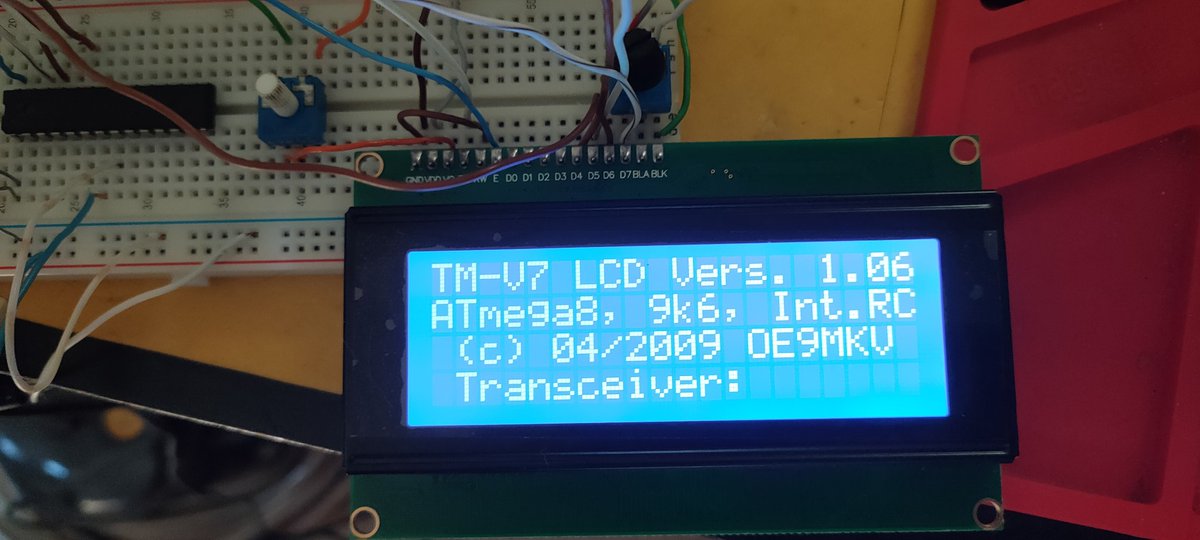 ct1enq's tweet photo. Testing OE9MKV solution for Kenwood TM-V7 Display problem. https://t.co/qnVJJ4QDBQ
