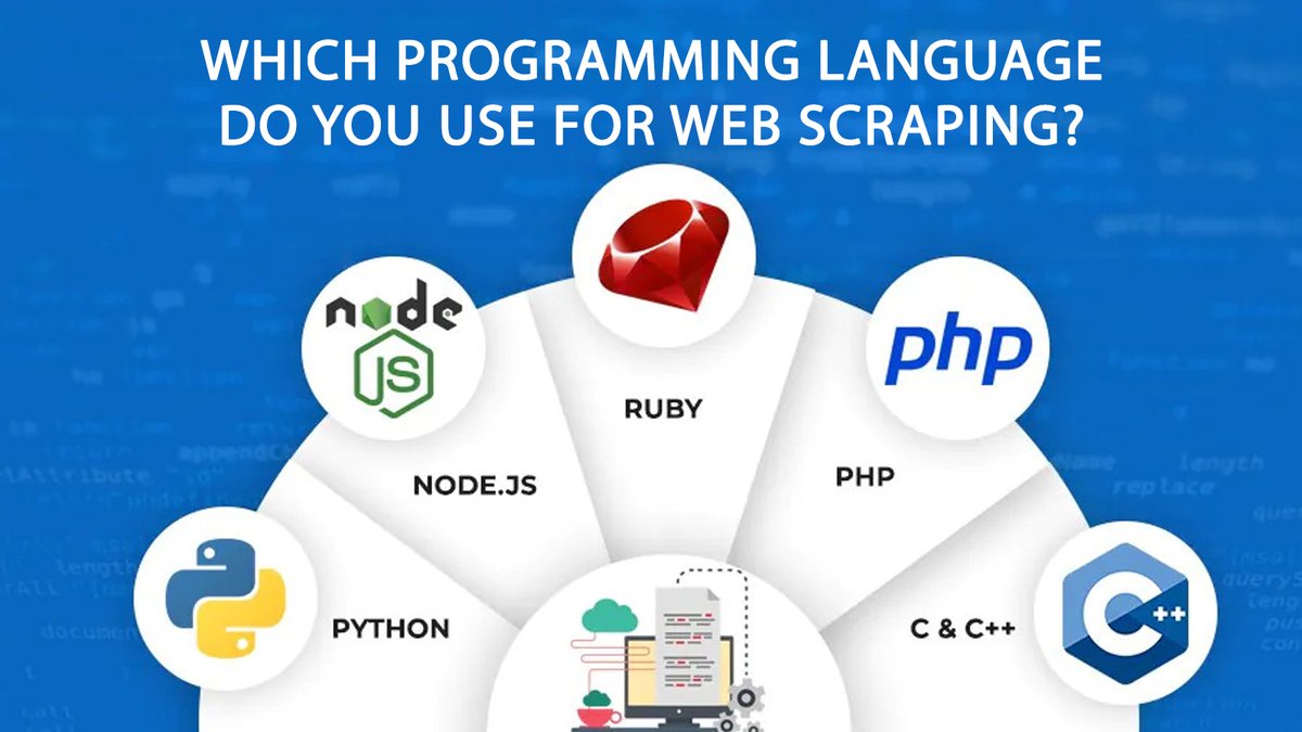 ccwebscraper's tweet image. Which programming language do you use for web scraping?
#Web_scraping #Python #NodeJs #Ruby #PHP #csharp #cplusplus