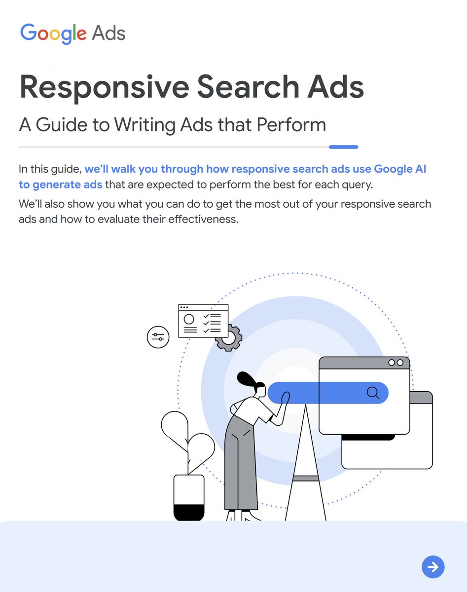 rustybrick's tweet image. New Google Ads Responsive Search Ads (RSAs) PDF guide is out seroundtable.com/google-ads-new…