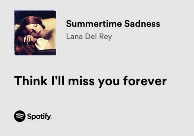 thesadbaby's tweet image. lana del rey / summertime sadness