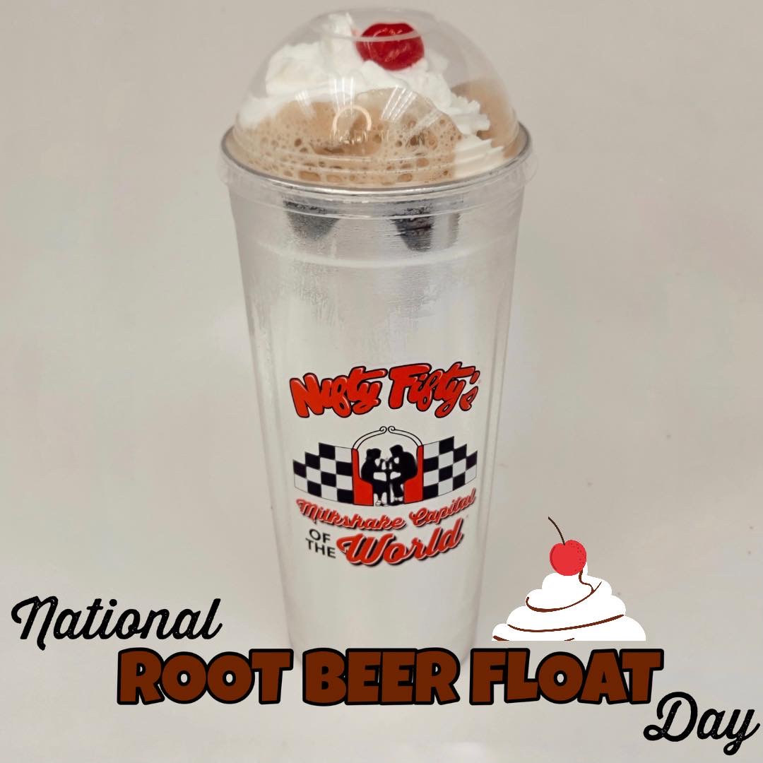 NiftyFiftys50's tweet image. A Classic That Never Goes Out of Style: Happy National Root Beer Float Day! 🍺
#RootBeerFloat #NationalRootBeerFloatDay #NiftyFiftys #Niftys #50s #TasteTheMemories #PhillyFood #DelcoEats