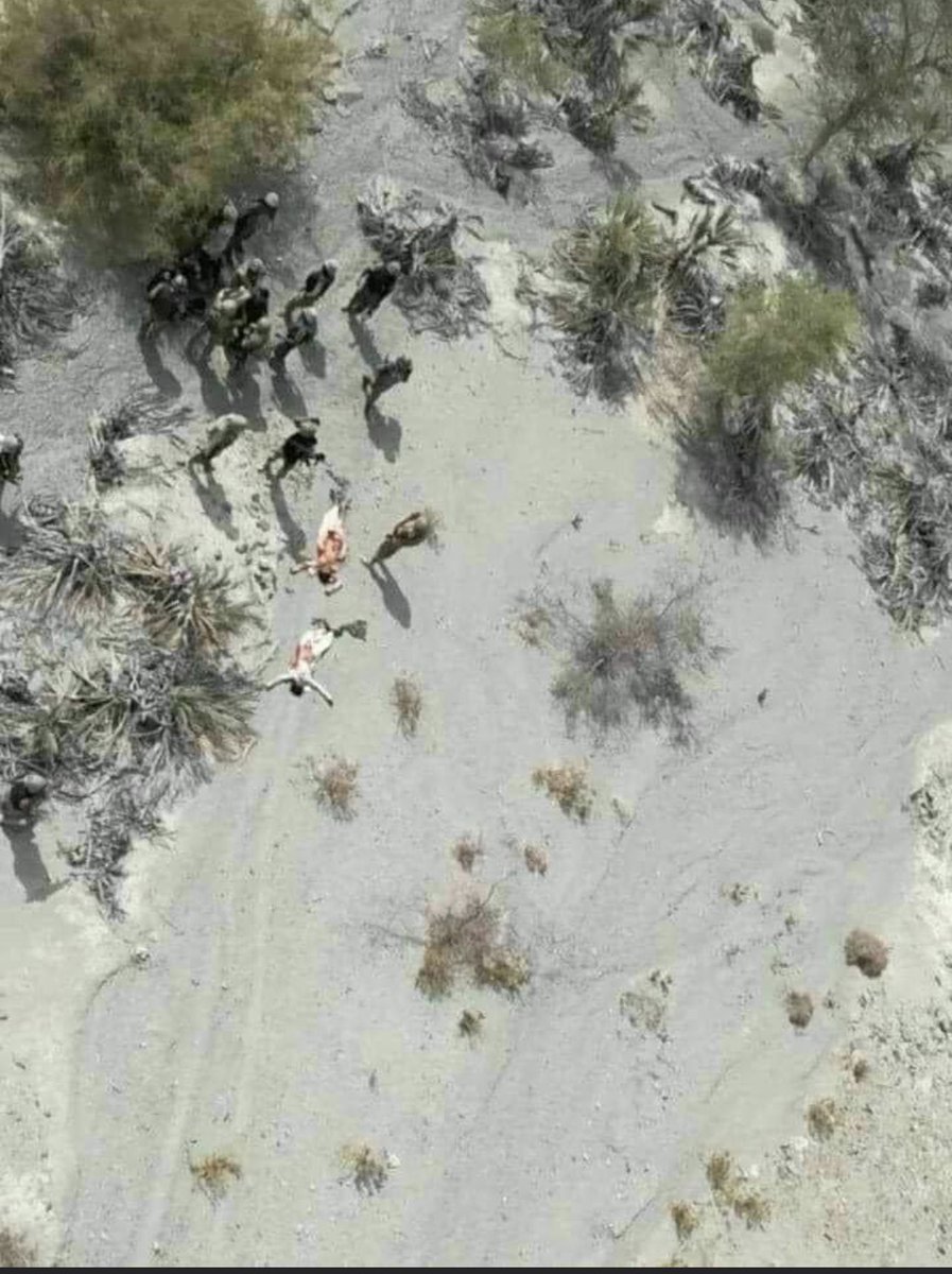 SZefferson's tweet photo. This image is a testimony to #EvilPakistan's illegimate military operations in #Balochistan which it has been carrying on in the name of eliminating terrorists. All it does is kill innocent #Balochs!(i)
@pawalbaloch
@BobBlackman
@Balochistan_007
@BobLancia https://t.co/QWFItKDZGn