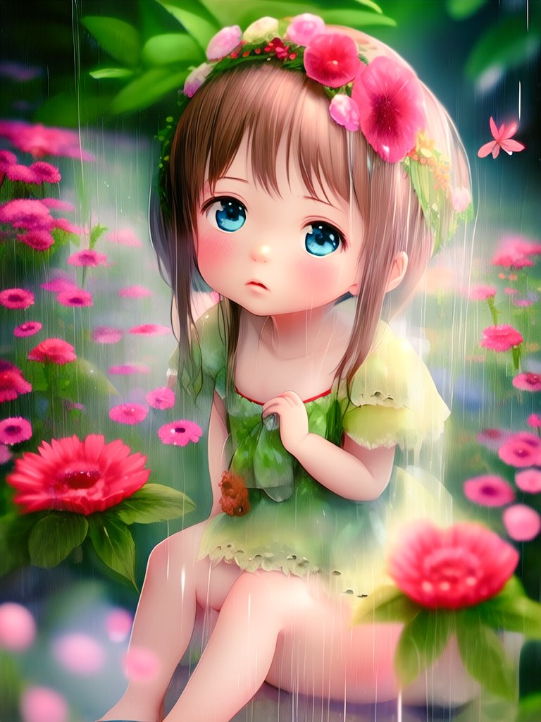 AIdrawingfun's tweet photo. #PicassoDiffusion
1.1 Demo

雨の中のフェアリー

しょんぼりフェアリー(^^)  私は雨は嬉しいけど。 https://t.co/hTTEEJOnao