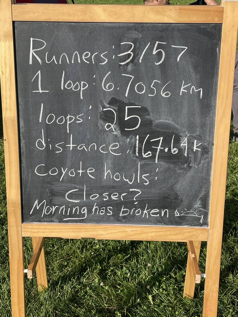 167km and 25 hours later! No big deal 😂 💪#PBYU #BackyardUltra