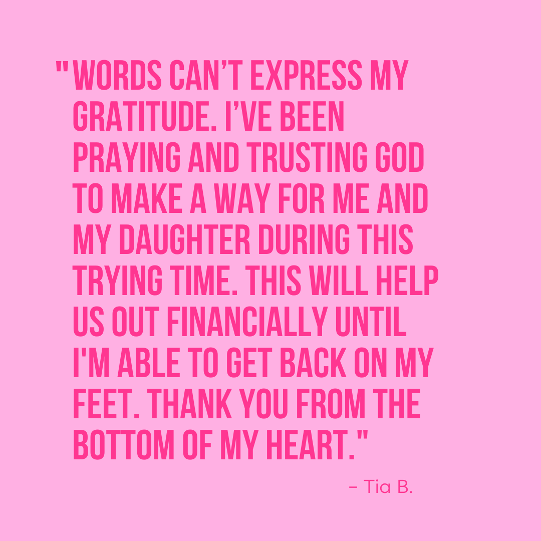ThePinkFund's tweet image. This is why we do what we do. 💗 #realhelpfortheotherpartofthefight 

#thepinkfund #realhelpnow #breastcancer #breastcancerawareness #breastcancerjourney #breastcancersupport #breastcancersurvivor #breastcancerwarrior #breasthealth #cancer #cancersupport #love #pink