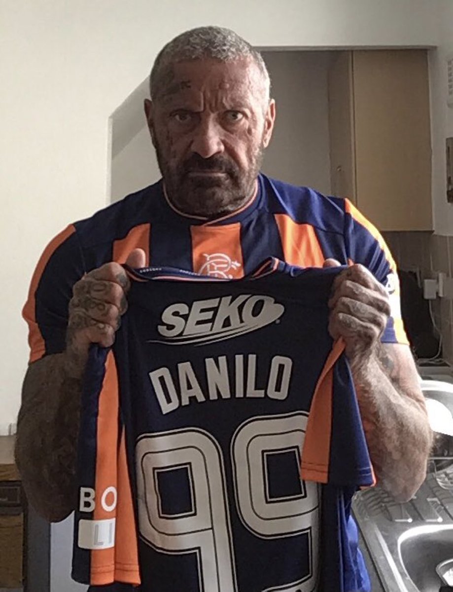 FollowMeltdowns's tweet image. Love this #RangersFC third kit that much I got another.  Dint do us much good yesterday though :( #rangers #thirdkit #Danilo #99