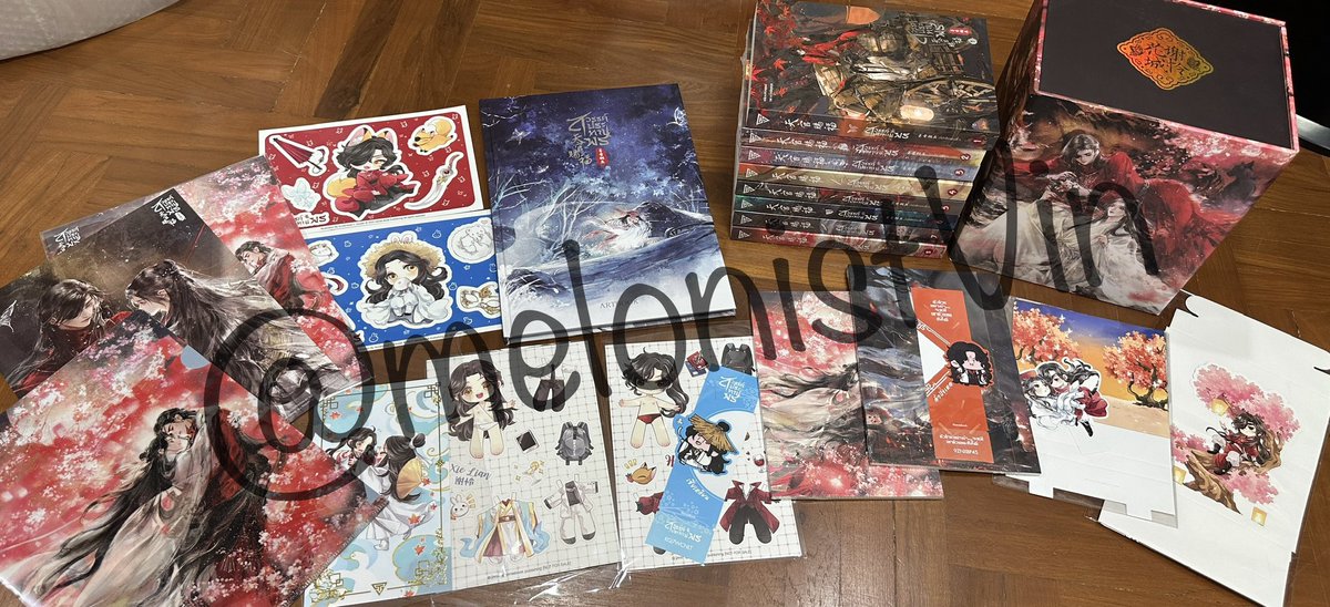 melonistVin's tweet photo. ขาย SET #สวรรค์ประทานพร เล่ม 1-8 + box✨

- เล่ม 1, 4-6, 8 แกะซีลแล้ว ที่คั่นอยู่ครบ
- เล่ม 2-3, 7 อยู่ในซีล
- ArtBook แกะซีลแล้ว เปิดดูรอบเดียว
- สมุดโน๊ต ปกเล่ม 7, 8
- รูปขนาด A4 10 ใบ
- แฟ้ม
- ของแถมอื่นๆ ทั้งหมดตามในรูปค่าา

ทั้งหมด 3,700 รวมส่งค่าา
ขอดูรูปเพิ่มเติมได้ค่า https://t.co/xfNyegajBz