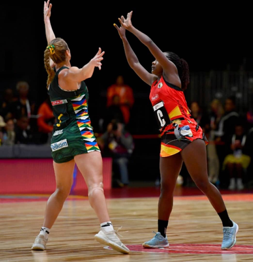 maggieriri's tweet photo. Good job ladies. Finishing in the 5th position at @NetballWorldCup is not an easy thing🙏🏻🇺🇬 https://t.co/PtFXAdkFij