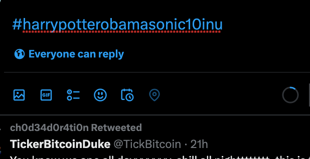 Sproto1771's tweet photo. They trying to shut us down???! what is this?

Where is the hashtag?

#harrypotterobamasonic10inu https://t.co/4KUbd5G5cY