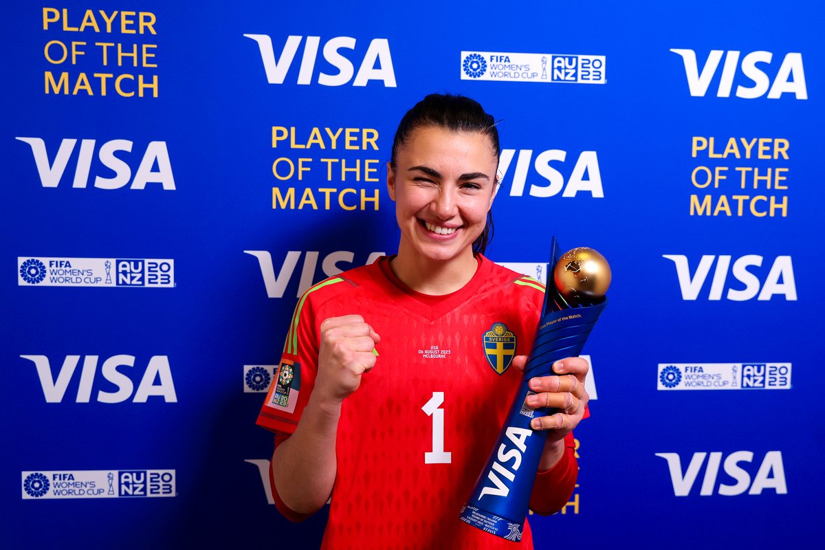 Well deserved tbf. 😉

So proud of you, <a href="/ZeciraMusovic/">Zećira Mušović</a>. 💙

#FIFAWWC