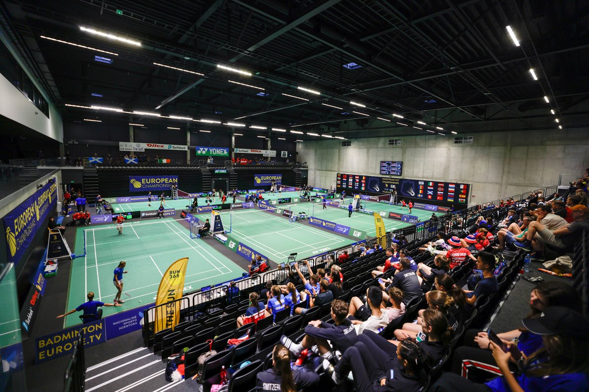 Badminton Europe tweet media