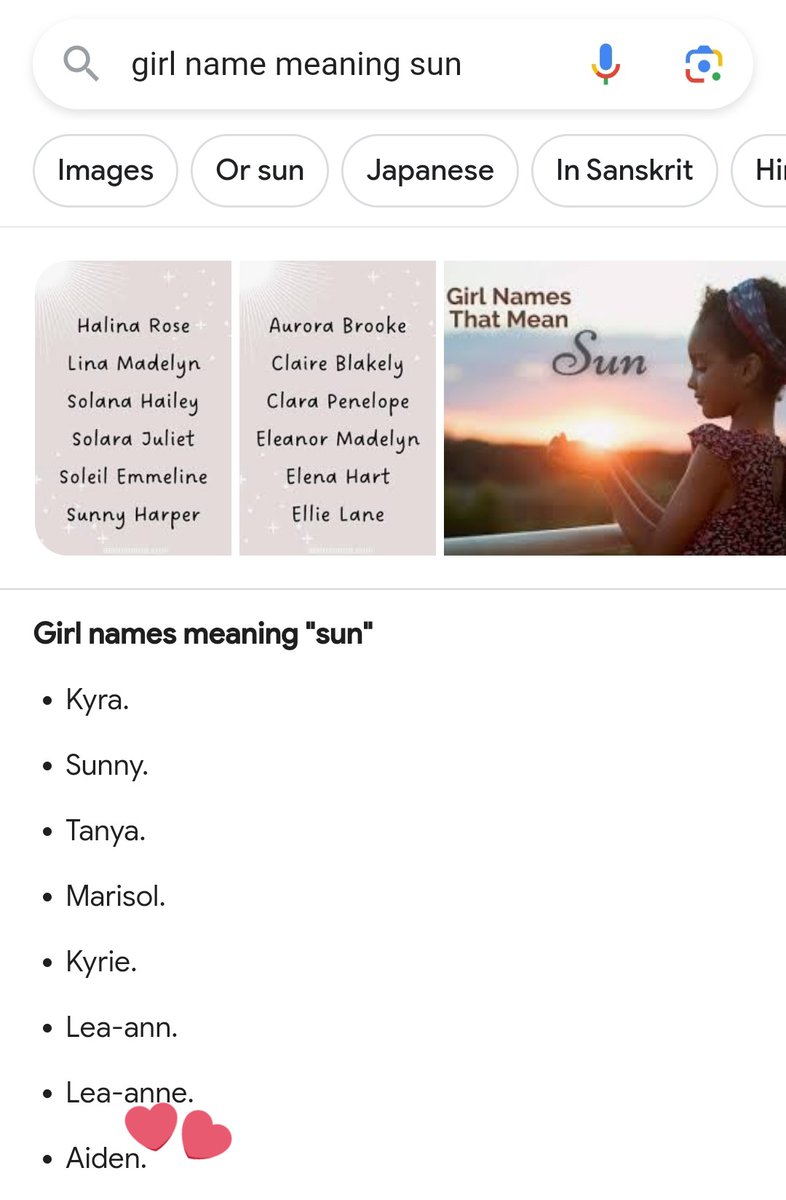 muchie05's tweet photo. I was googling baby girl names, which means Sun, and the result is not what I expected but made me definitely happy 😚☀️ #Donghae #AidenLee 🐶 https://t.co/OufAgE006v