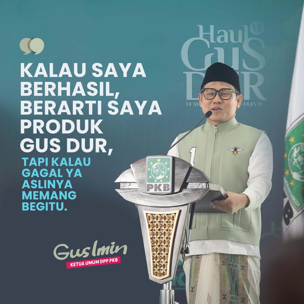 #GusDurXGusImin
#GusIminPKBsatu
<a href="/cakimiNOW/">A Muhaimin Iskandar</a>
<a href="/DPP_PKB/">DPP PKB</a>
<a href="/EmHasanuddin/">M Hasanuddin Wahid</a>
<a href="/FWaiD_Resmana/">FWaiD-Resmana</a>