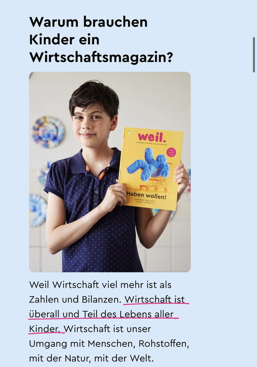 Der Kleine: „Papa, kannst Du uns das bitte bestellen 😉🙏?“
Der Große: „Episches Magazin, das feiere ich 👍🏼!“
Papa: „Abonniert ✅.“ Dankeschön für ein #Wirtschaftsmagazin für #Kinder, weil-magazin.de