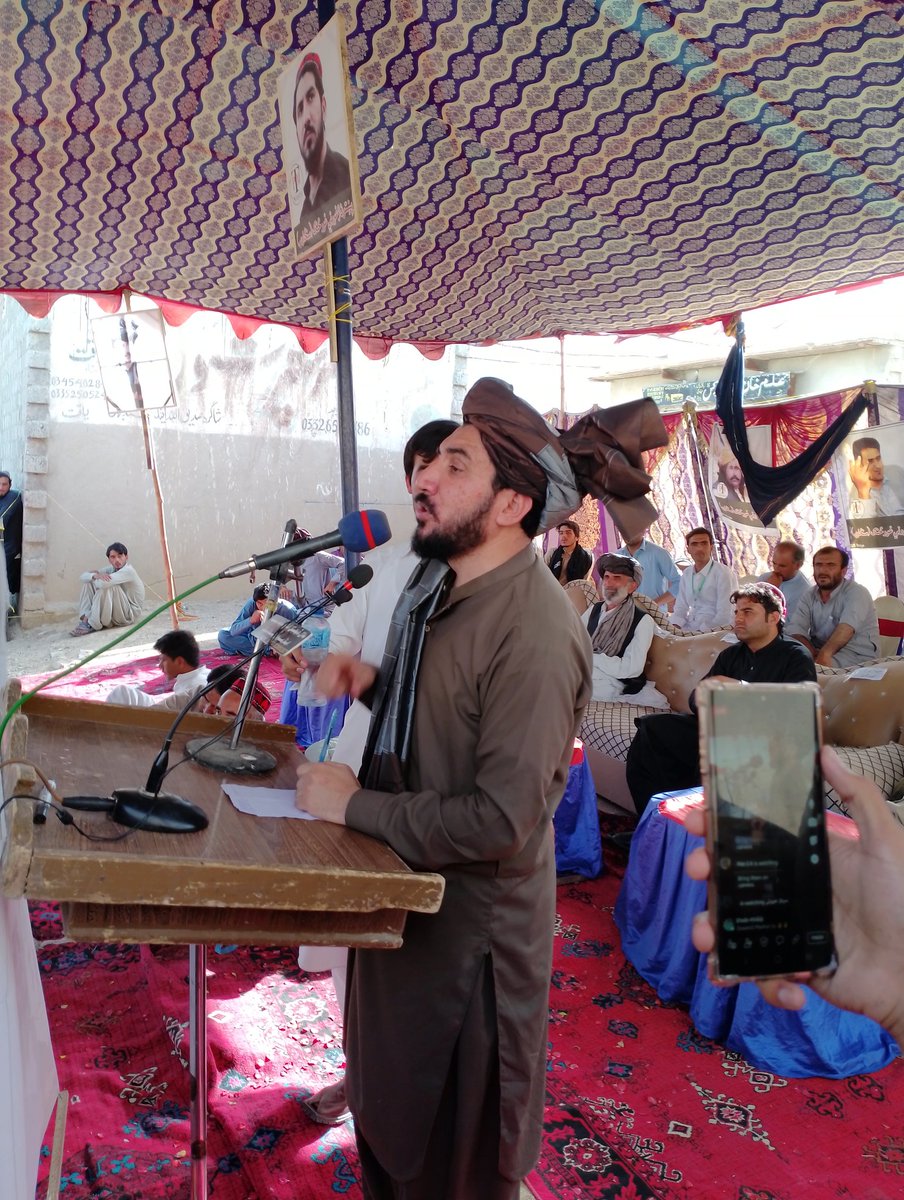 riazk4477's tweet photo. @ManzoorPashteen منظور پشتون ته مبارکي وايو په سنجاوي کي په کاميابه جلسه https://t.co/a6WdOv0JlW