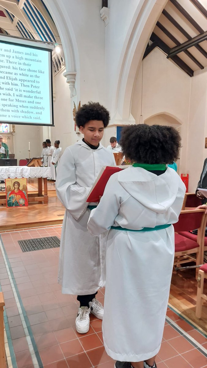 StMichaelsN22's tweet photo. Wow! Our Youth Council led the worship today on the feast of the Transfiguration. Beautifully moving and challenging as the Church family were questioned about their faith and our young people told us about theirs. Our Followers sang communion songs. God is good!
#growingyounger https://t.co/H5W7p9WSF6