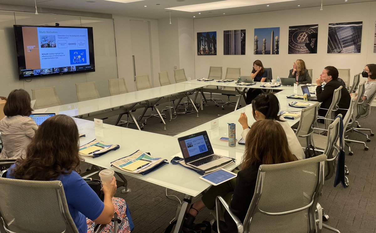 So grateful to <a href="/apcoworldwide/">APCO</a> for hosting our annual Research Roundtable. We are looking forward to a great day of research sessions. #aejmc23