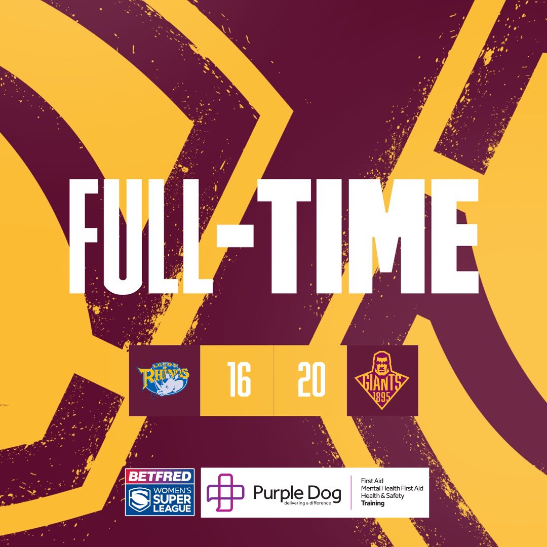 Huddersfield Giants Women tweet media