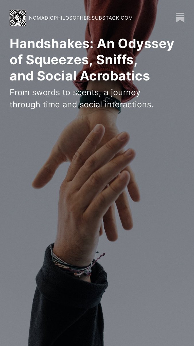 mpriyamathew's tweet photo. A quick take on the captivating history and science behind handshakes.  
https://t.co/AeDtRazyhZ

 #Handshakes #SocialInteractions #HistoryAndScience https://t.co/YdEI8vGdYx
