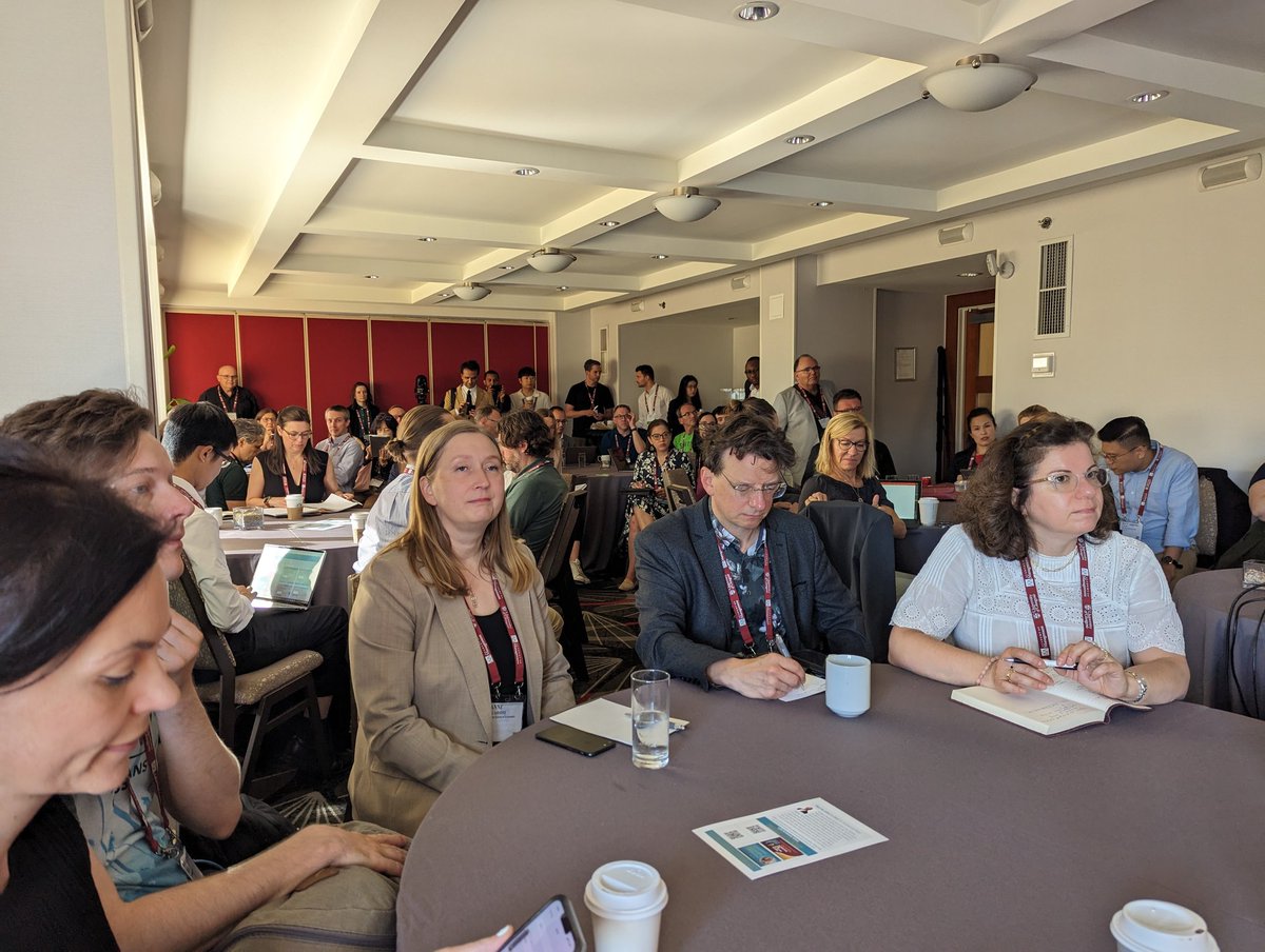 Packed room this morning for our panel on Regenerative Supply Chains: Advancing Theory for Positive Change. Examining the impacts of supply chains on aspects such sustainability, resilience and biodiversity #aom2023