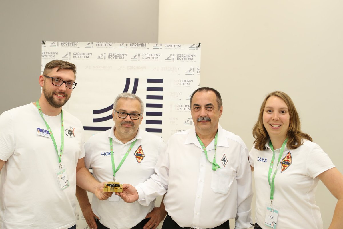 IARU_R1's tweet photo. Youngsters On The Air summer camp in Hungary started!
Young participants will be active in one week about #amateurradio, Train the Trainer, making new international friends and having a lot of fun.
Stay tuned and follow @hamyota for the latest updates.
#iaru #iaru_r1 #mrasz https://t.co/RV1Kh6ZVik
