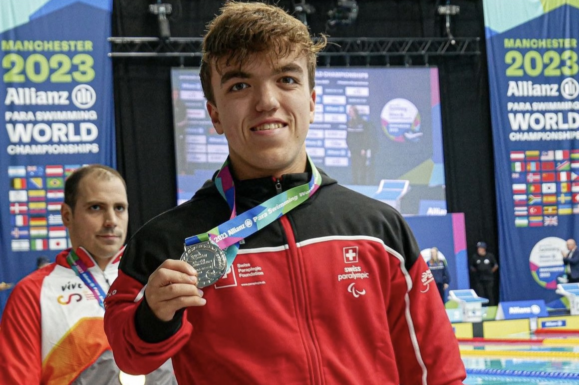 Congratulations to the #Swiss para-swimming team for their medals at the World Championships in Manchester! 🙌🏊🏊‍♂️🇨🇭

Leo McCrea: 🥈 men’s 100m breaststroke

Nora Meister:  🥉🥉 women’s 100m and 400m freestyle

#ParaSwimming #Manchester2023

📷 Jasmin Honold