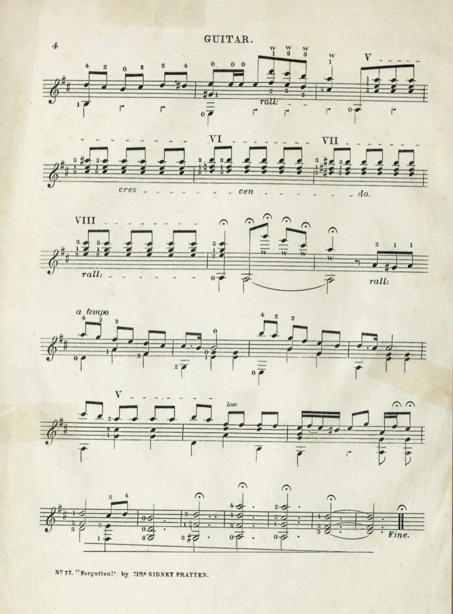 Such a beautiful piece, beautifully played – I last played this for my Grade 8 exam, 50 years ago :-) For the guitarists, here's the dots – yes, it's public domain so perfectly kosher: ia801806.us.archive.org/13/items/forgo… youtu.be/sXUDSrFTwQ0 Music begins at 4:25