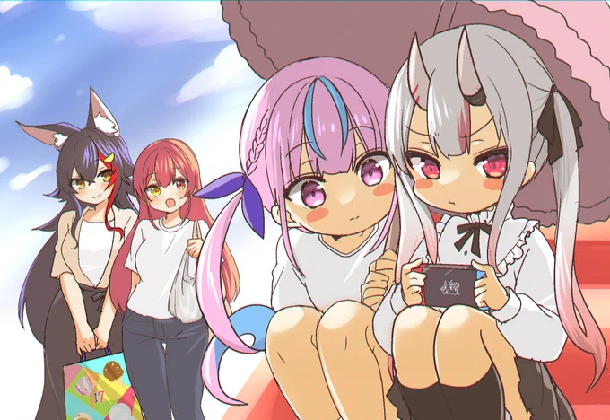 しーびーさん()のコミケで配るイラストカードの片面を描かせて頂いてます!無料なのでコミケ行かれる方は東‐46bへ!!!! #百鬼絵巻 #あくあーと