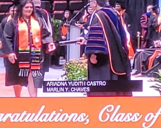 Adri_Vazquez80's tweet photo. Yesterday was the commencement of my daughter's new journey! I am beyond proud and the happiest mother on Earth right now! @SamHoustonState graduate 🎓 in my house!  #criminaljustice #forensicscience #GodIsGreat #SHSUProud Te amo mi princesa hermosa! GRACIAS DIOS 🙏 8.5.23 https://t.co/7lPBRaEskW