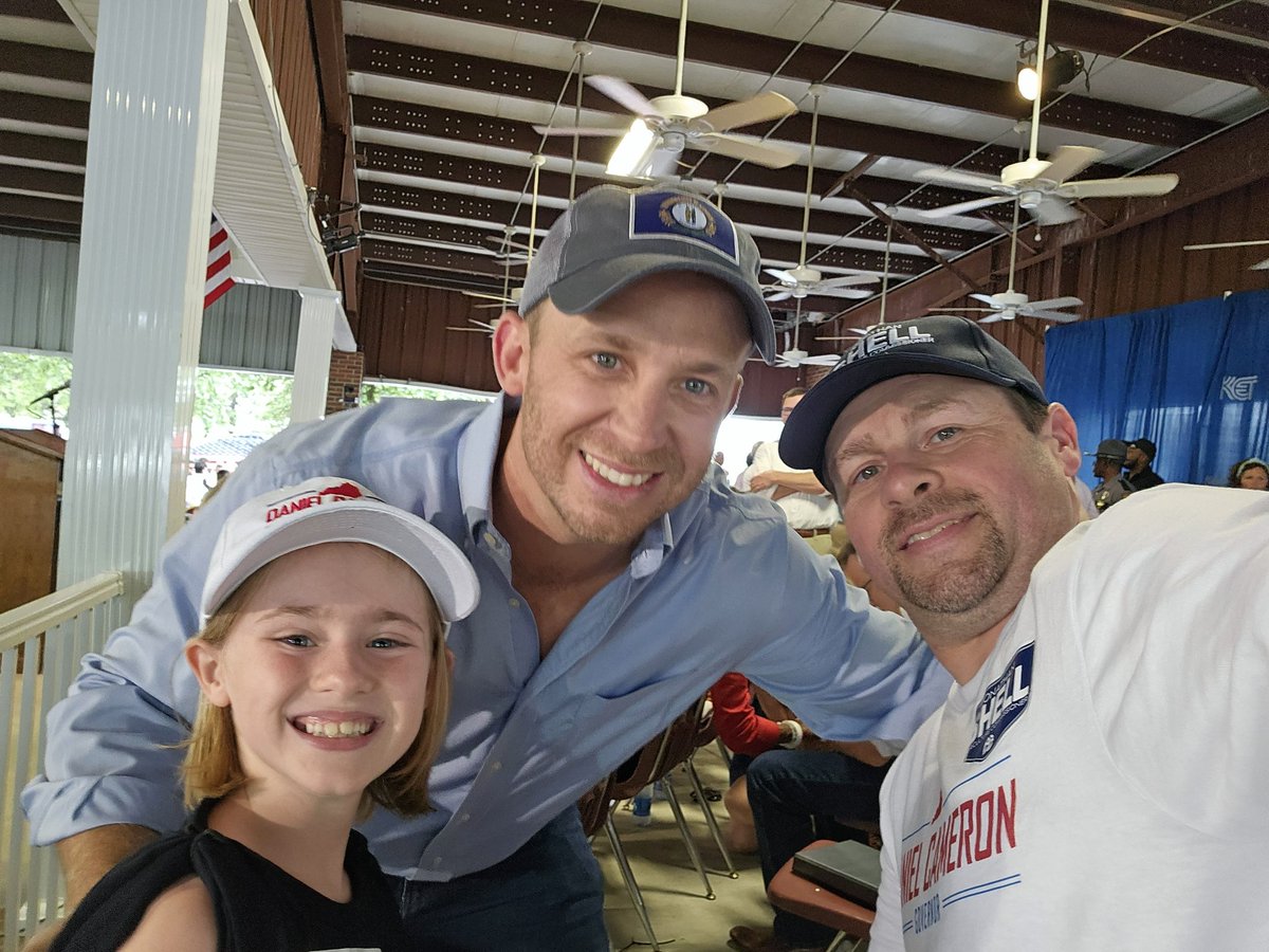 BrandonReed4KY's tweet photo. Awesome #FancyFarm143 with Huge Conservative Energy going into the season! Hands down, no contest...The @KYGOP Ticket dominated the stage with vision, facts & presence! Enjoyed seeing my friends @DanielCameronAG @JShellKY @kyrudy @DSBeckKY https://t.co/xCJCnCIrgd