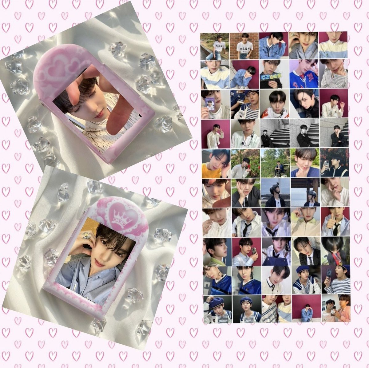 🎀ZB1 데뷔앨범 활동종료 기념 이벵🐰🍑

유진 활동 포카 전부(양면/ 25장) 
+ 핑크 하트 포카 홀더북(선택)
#RT +맘찍 2분 추첨해서 드려요 
(맘찍추첨기 사용)

🍓당발 2023년 8월 13일 PM 3:20
🎁배송비 제가 부담해요
❣️포카(25장) 와 포카홀더북 같이 드림

제베원 제로베이스원 한유진 Yujin