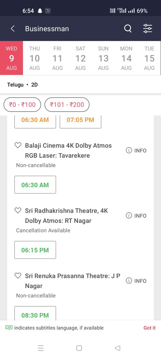 BengaluruMBFC's tweet photo. Show Added In Renuka Prasanna ❤️‍🔥💥
Go And Grab the Tickets 🎟️💥
#TheFearlessSSMB #Businessman4K #GunturKaaram #SSMB29 @urstrulyMahesh https://t.co/dERMwtOF3r