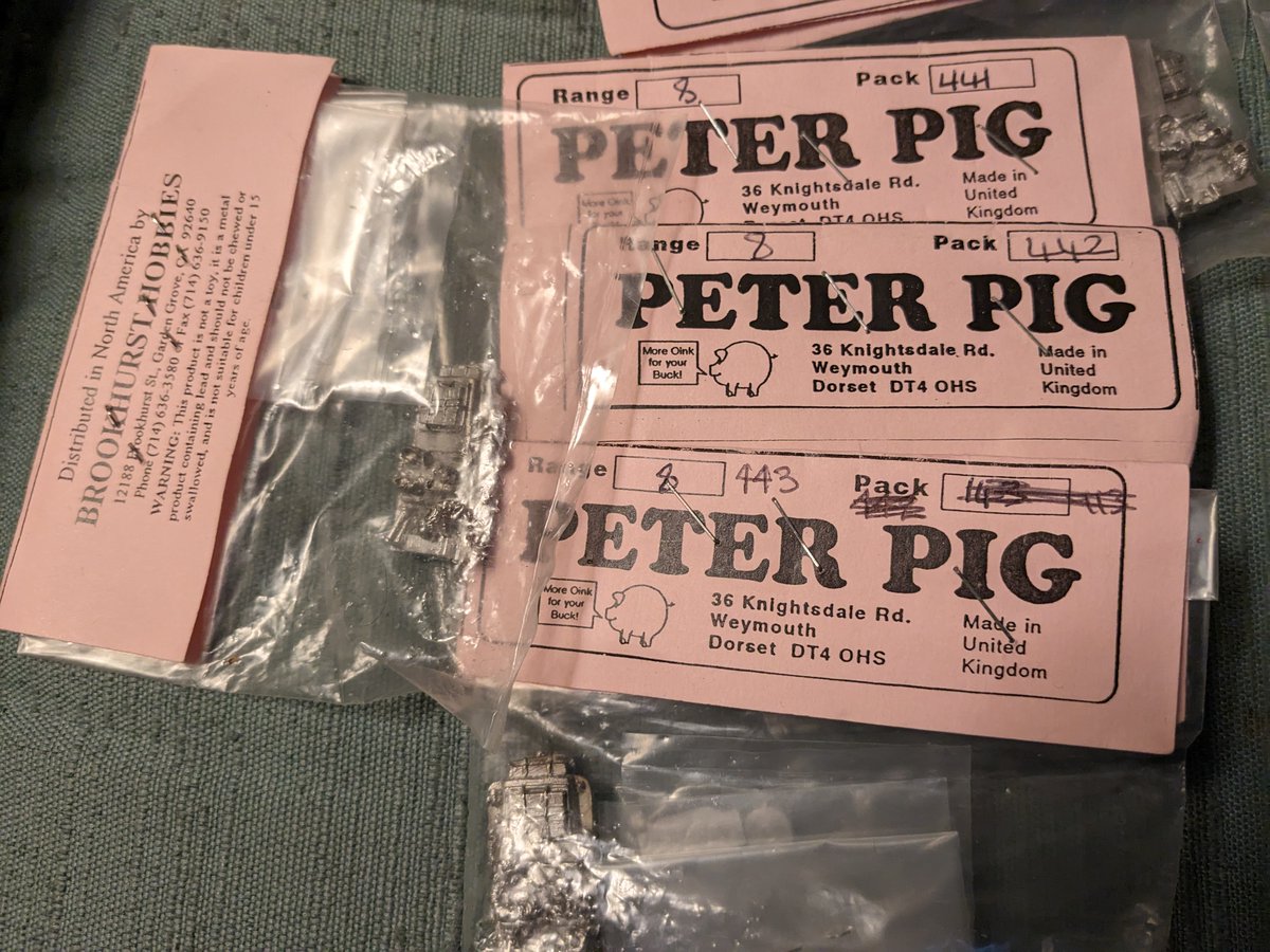 MartinKoenigsb2's tweet photo. #EBayRanger Content!! Cannot resist these @peterpiguk Minis! Especially British Paras with 8 Recce Jeeps for 30 bones... #PeterPig #15mmGaming #15mmMiniatures #FlamesOfWar #BoltAction #Battlegroup #CoC #WhatATanker #OGroup #WorldWarIIWargaming @Roll_a_one @gareth_lane @Gamer_1745 https://t.co/4TXe9fGFrV