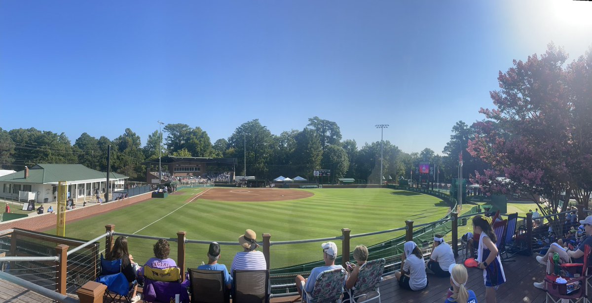 ECU_Scallywags's tweet photo. Good morning from the best Little League ballpark in the World!
So excited to help out this week at the #LLSBWS! https://t.co/T6VTRQ2Kmh