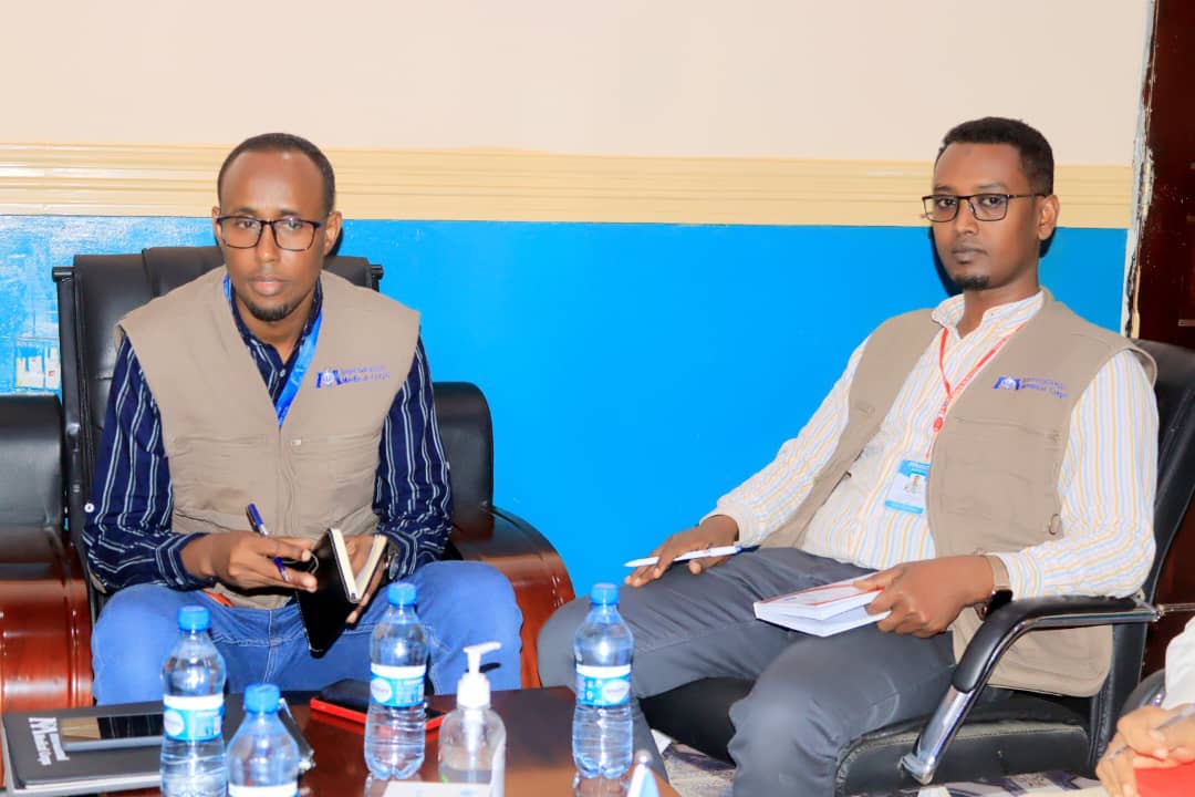 AdanKuusow's tweet photo. 5 August, 2023
Baidoa, Somalia

We Met Yesterday High Level Delegate From International Medical Corps(IMC), We Appreciated For Their Humanitarian Support(Health And Nutrition) to Somali People.
In discussion we agree to enhance humanitarian service and also to cover basic event. https://t.co/ubslrZBuCf