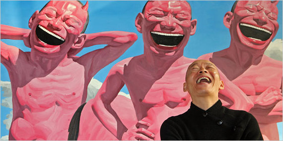 DarrenSRS's tweet photo. OM is proud to be hosting the pre-mint event of the upcoming @LiveArtX x Yue Minjun project - "Kingdom of the Laughing Man" this Monday! 

You've likely seen Yue Minjun's works in the TradArt world before - he's best known for his "laughing Chinese man" artworks. 

Event Details
Date: 7 August 2023 (Monday) 
Time: 2pm UTC 
Venue: https://t.co/Z25EOhXwDR 

For more info on the upcoming mint, check out this link: https://t.co/d3VKwuns8J