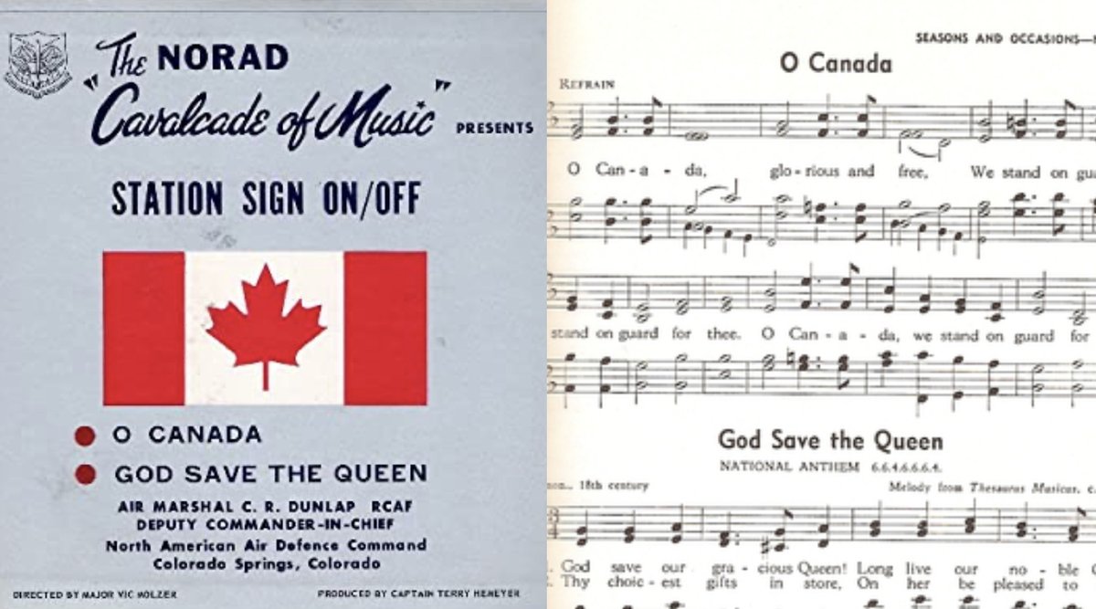 Canadian_Crown's tweet image. Did you know Canada 🇨🇦 has 2 official anthems? ‘O Canada,’ the National Anthem, &amp;amp; ‘God Save The King,’ the Royal Anthem. Historically, Canadians sang before &amp;amp; after theatre shows. Recently, Ontario &amp;amp; Alberta Legislatures returned to routinely singing both. 

#cdnpoli #cdnhist