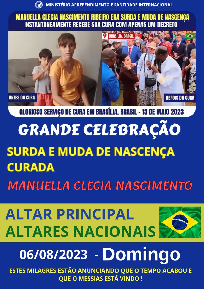 novelino_joana's tweet photo. #IrrefutableAnointing
Grandes curas pelo poderoso nome do Senhor Jesus Cristo. ๐ฟ๐ฟ๐ฟ๐ฟ๐ฟ๐ฟ๐ฟ๐ฟ๐ฟ๐ฟ๐ฟ๐ฟ https://t.co/g5yKXyHjB9