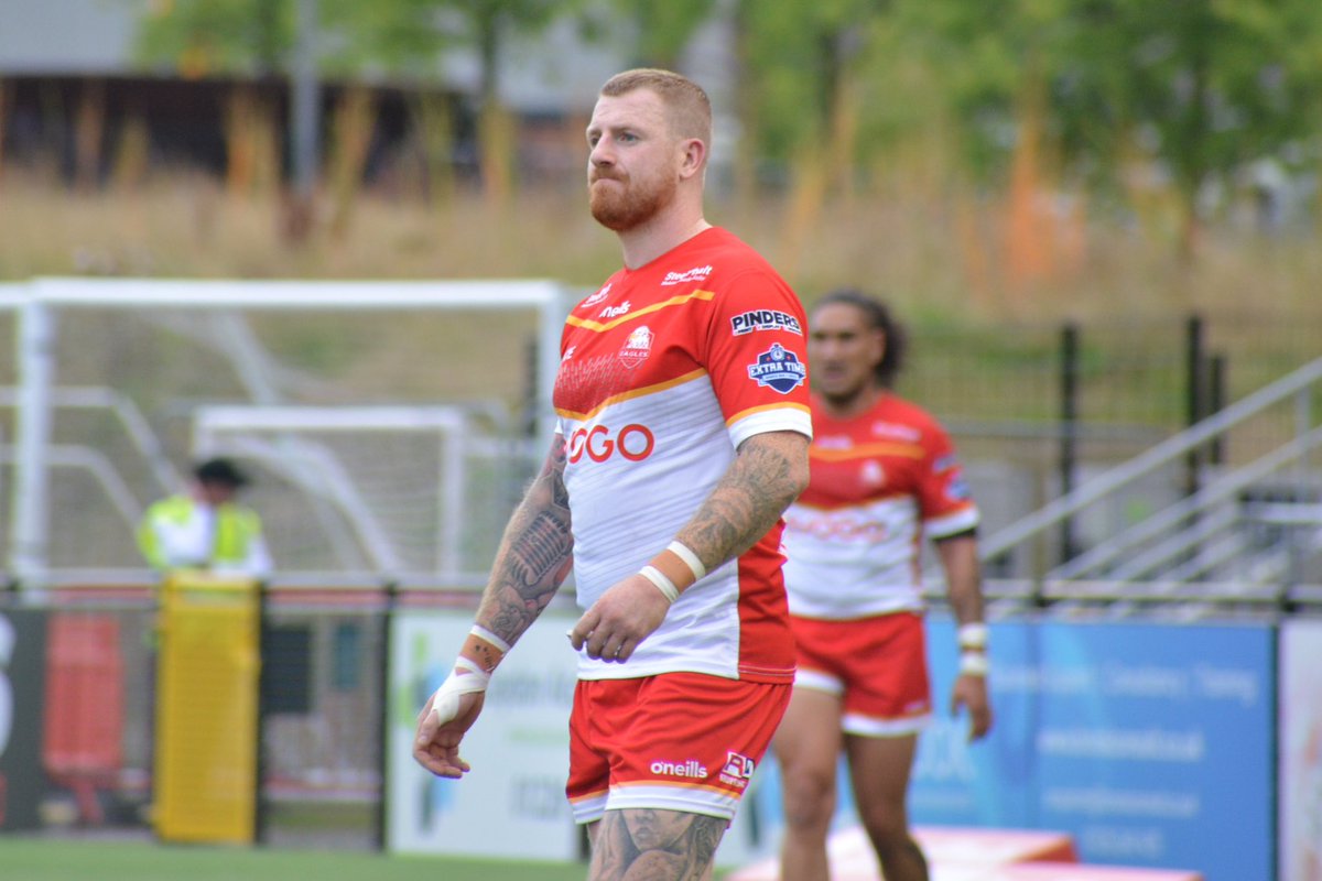 SheffieldEagles's tweet photo. 150 🆙 for @JamesGlover61! 

Congratulations on a great career milestone, Pearl! 

36 for Sheffield Eagles (2019, 2021, 2023 
47 for York Knights (2022-2023)
66 for Dewsbury Rams (2015-2018)
1 for Hemel Stags (2016, dual-registration)

🦅 #OneClub https://t.co/fAyoieYvG6