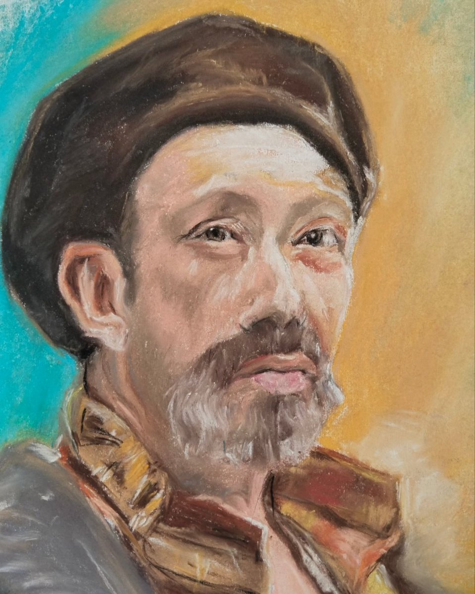 Brijeshpreet's tweet photo. ✨ Soft Pastel Portrait.. 🧑‍✈️
on cartridge sheet.

🔴 Your query - 
 @brijesheart 
 @brijeshpreet 
.
.
.
.
.
.
. 
#softpastel #softpastelart #art #artist #softpasteldrawing #portrait #drawing #softpasteldrawing #artwork #pastel #brijesheart #pastelportrait #brijeshpreet https://t.co/b4Dqnv1vcc